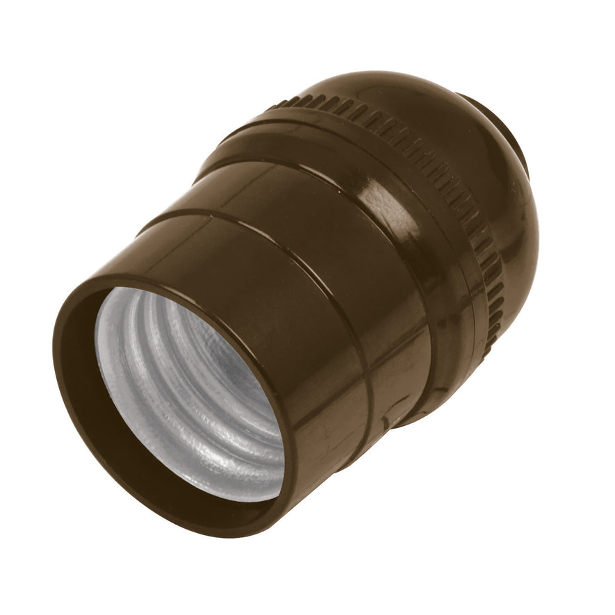 Portalámpara de policarbonato, sencillo, Volteck Caja con 20, 46542