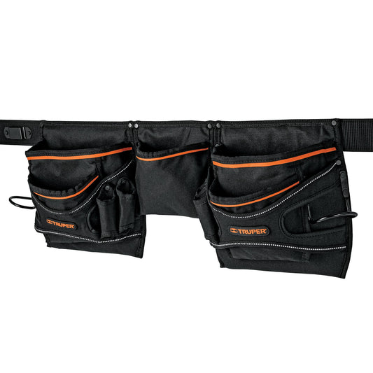 Porta herramientas de poliéster, 20 compartimentos, Truper Caja con 2, 15314