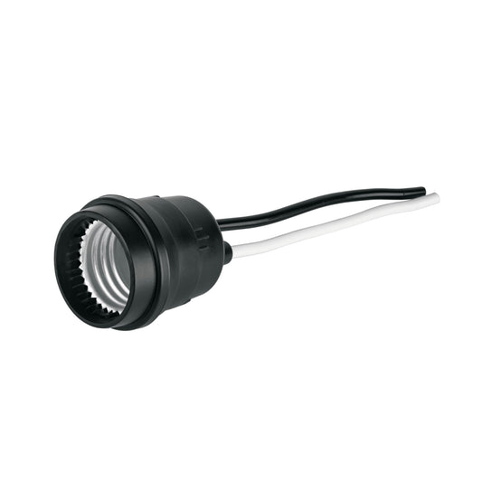 Portalámpara de PVC para intemperie, a granel, Volteck Basic Caja con 20, 27243