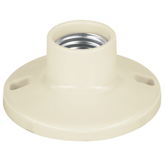 Portalámpara de baquelita, 3-1/2', Volteck Caja con 10, 46519