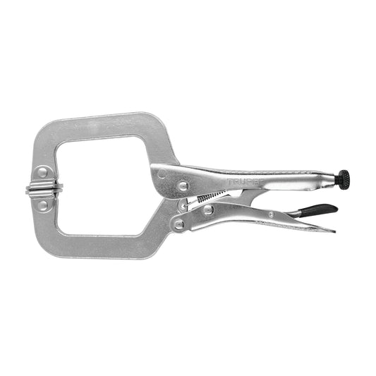 Pinza de presión 9' tipo 'C' con mordaza autoajustable Caja con 3, 17414