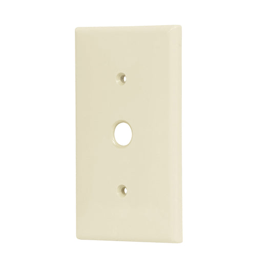 Placa de ABS para atenuador, Standard, marfil, Volteck Caja con 10, 48170