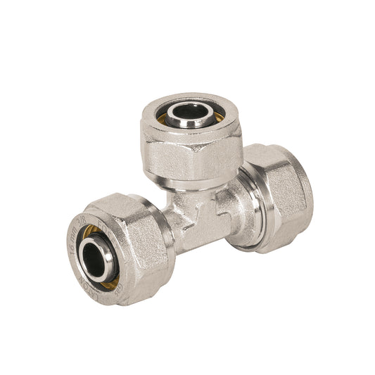 Tee para PEALPE, 3/8', Foset Caja con 4, 45927