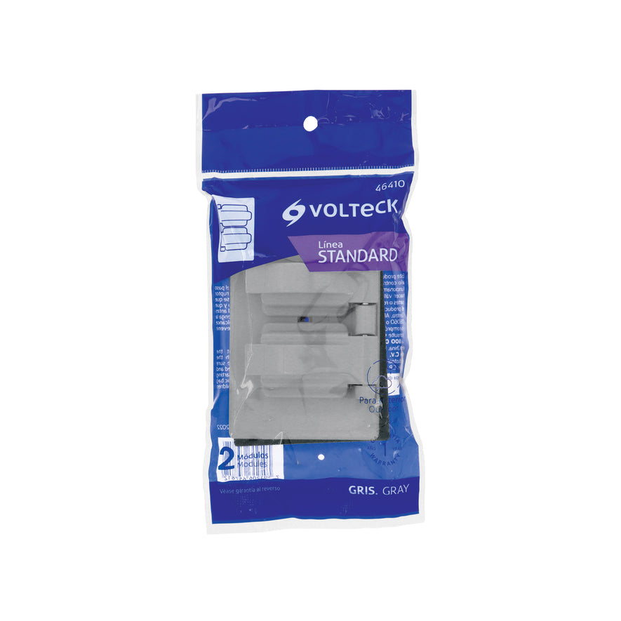 Placa dúplex de policarbonato para intemperie,línea Standard Caja con 10, 46410