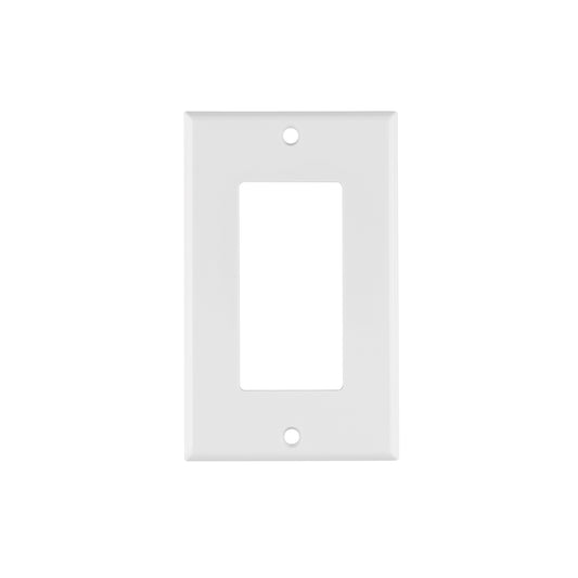 Placa 1 ventana, de policarbonato, línea Classic, Volteck Caja con 10, 46418