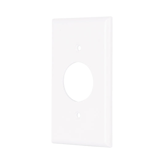 Placa de ABS para contacto redondo, Standard, blanco Caja con 10, 47725