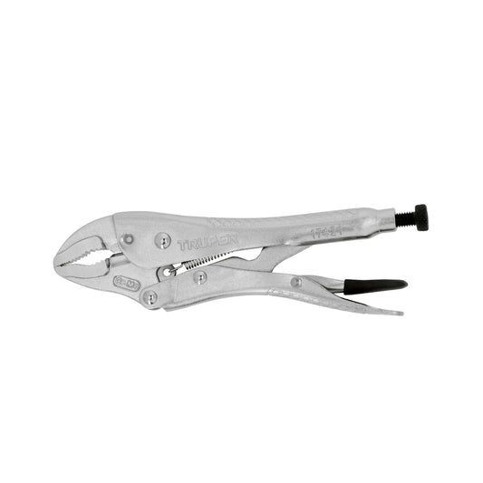 Pinza de presión 7' mordaza curva, Truper Caja con 3, 17421