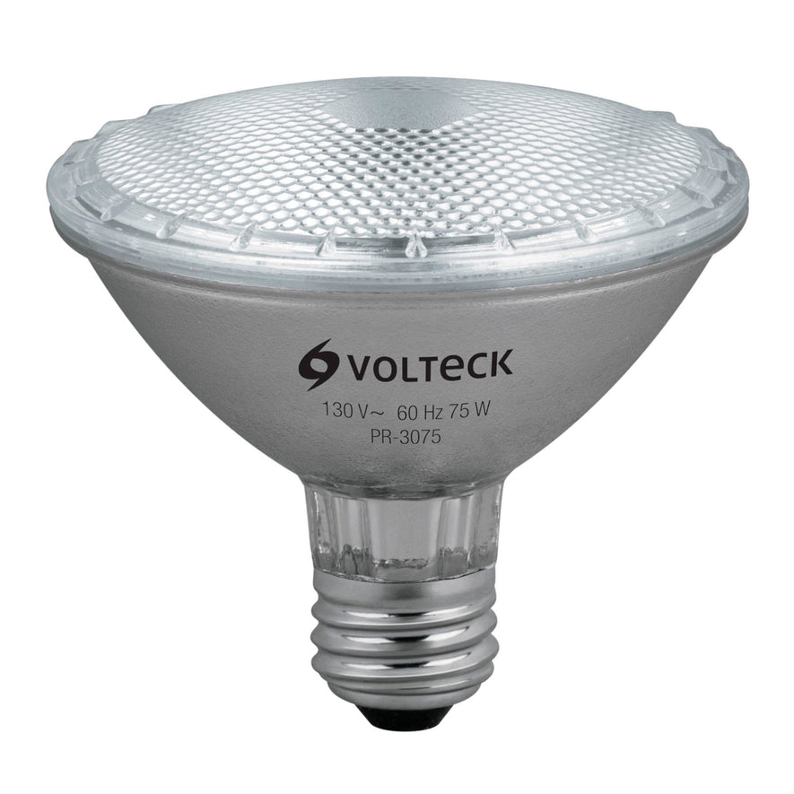 Lámpara de halógeno 75 W tipo PAR 30, en caja, Volteck Caja con 6, 47248