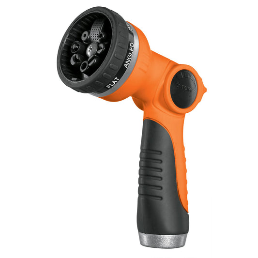 Pistola para riego de 8 funciones plástica, Truper Caja con 4, 17479