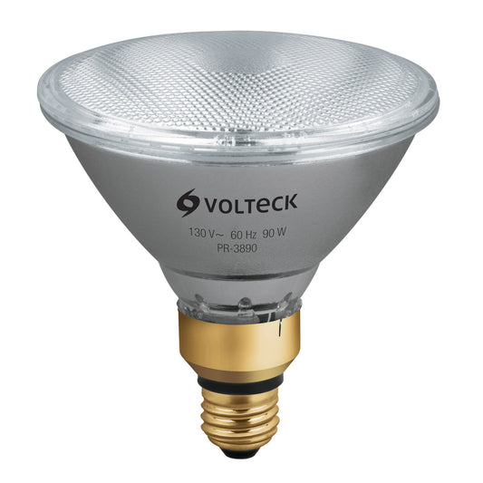 Lámpara de halógeno 90 W tipo PAR 38, en caja, Volteck Caja con 6, 47250