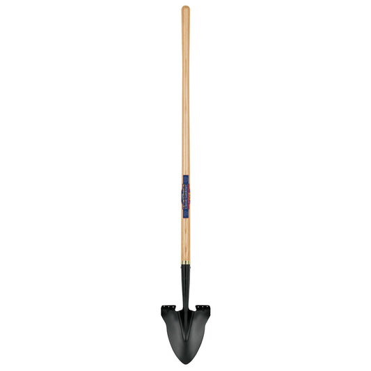 Pala redonda Classic Gardener, mango 45', Truper Caja con 6, 17204