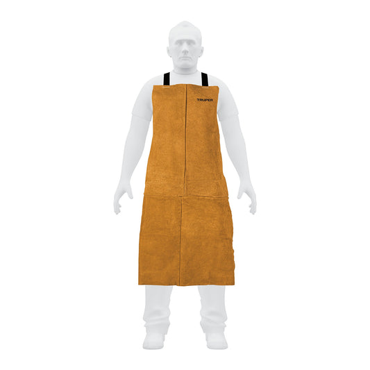 Protección para soldar, peto de carnaza, Truper Caja con 5, 13116