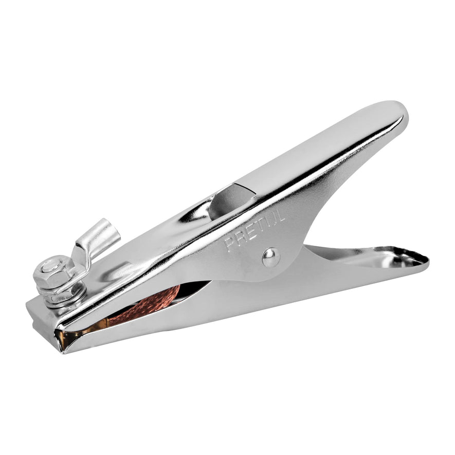 Pinza para tierra de 500 A, Pretul Caja con 4, 24235