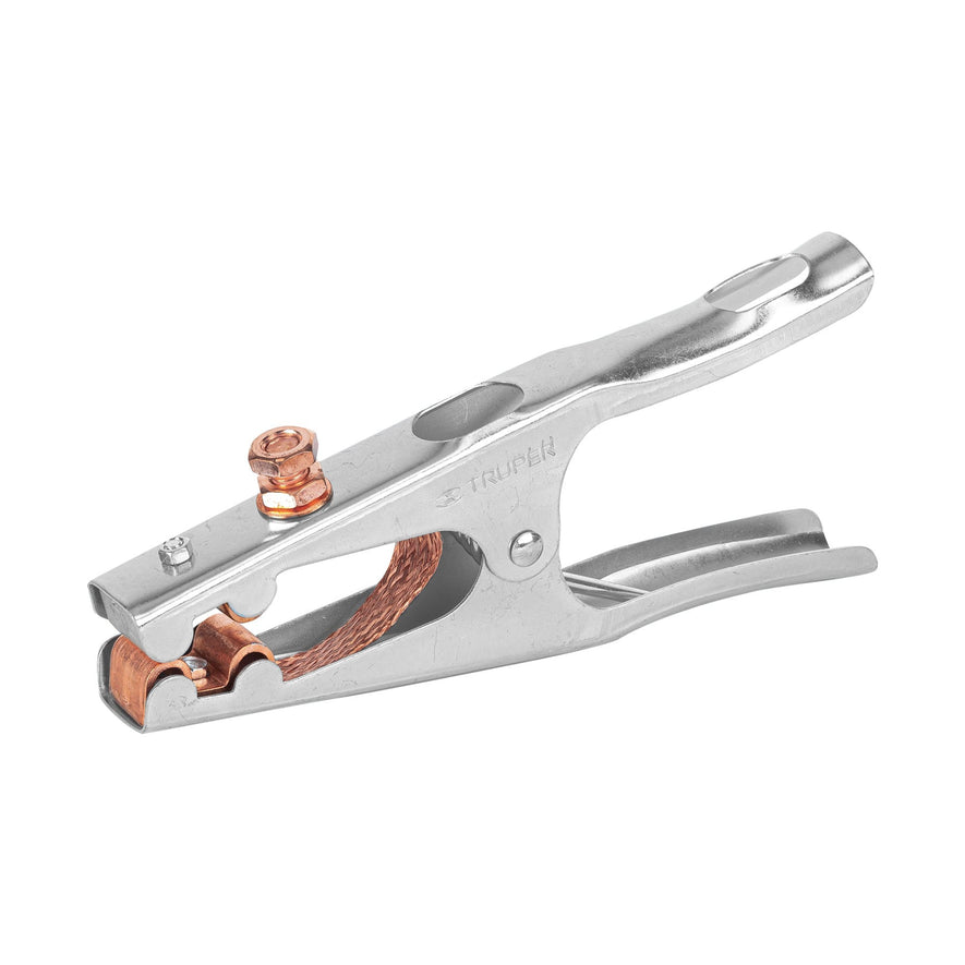 Pinza para tierra de 500 A, Truper Caja con 4, 14235