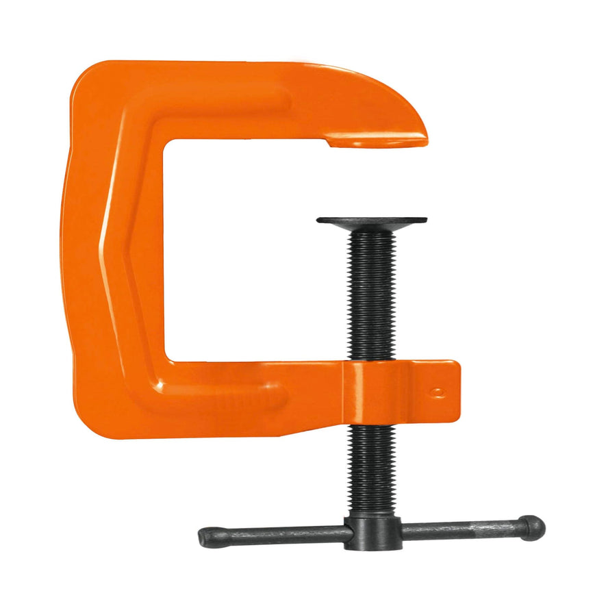 Prensa 2-1/2' troquelada de acero, Truper Caja con 6, 17667