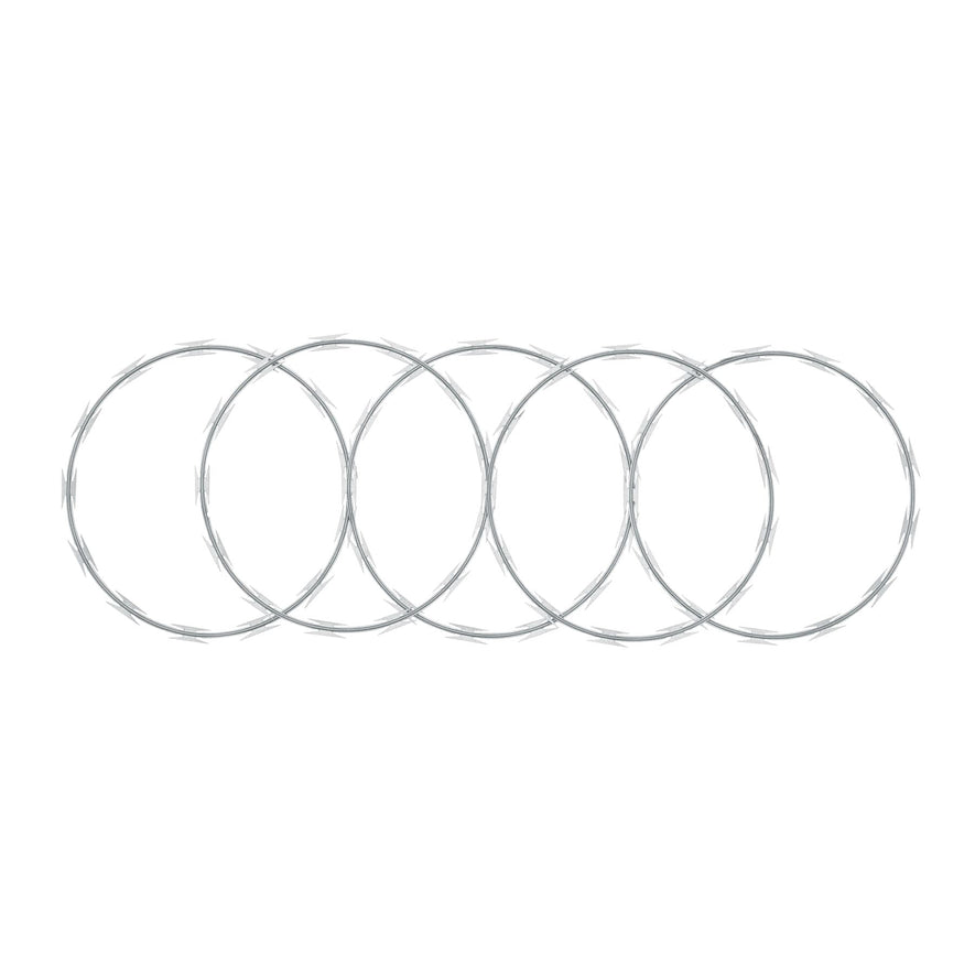 Rollo de púa concertina alta seguridad, 45 cm diámetro, 44920