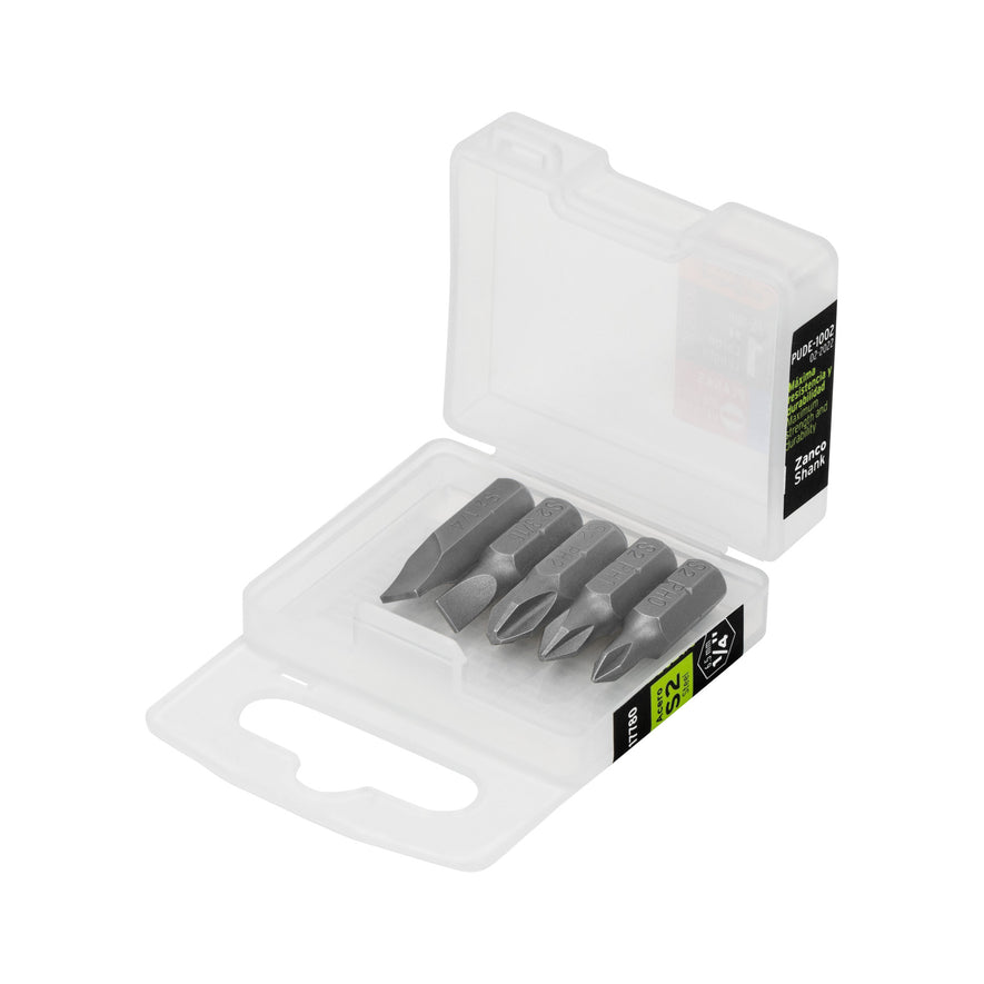 Estuche con 5 puntas de cruz y planas largo 1', Expert Caja con 6, 17780