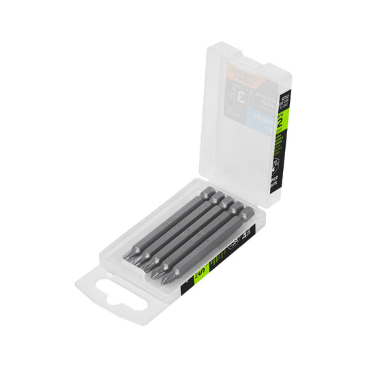 Estuche con 5 puntas de cruz PH1 largo 3', Truper Expert Caja con 6, 12152