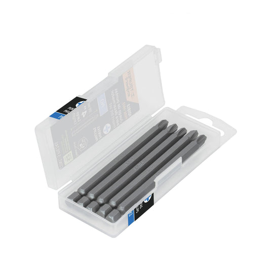 Estuche con 5 puntas de cruz PH3 largo 4', Truper Expert Caja con 6, 101813