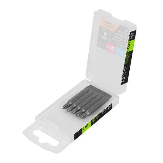 Estuche con 5 puntas dobles PH1 y 1/4' largo 2', Expert Caja con 6, 12177