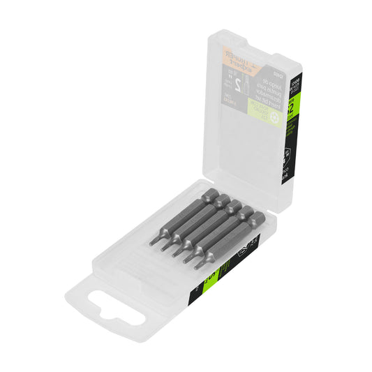 Estuche con 5 puntas torx T25 con seguro largo 2', Expert Caja con 6, 12400