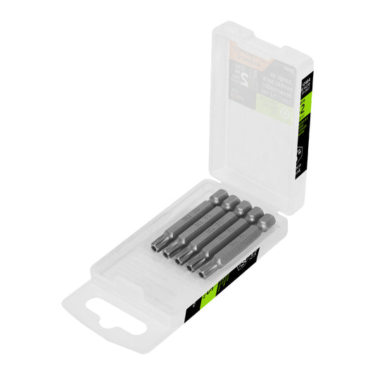 Estuche con 5 puntas torx T30 con seguro largo 2', Expert Caja con 6, 12484