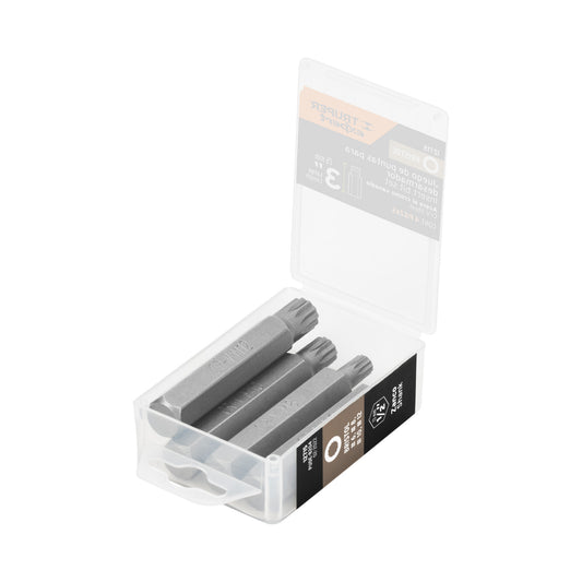 Estuche con 4 puntas brístol combinadas largo 3', Expert Caja con 6, 12715