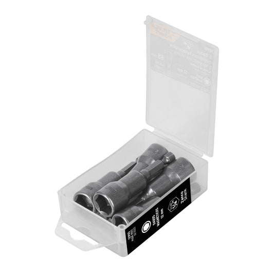 Estuche con 5 dados magnéticos de 12 mm largo 2-1/2', Expert Caja con 6, 12955