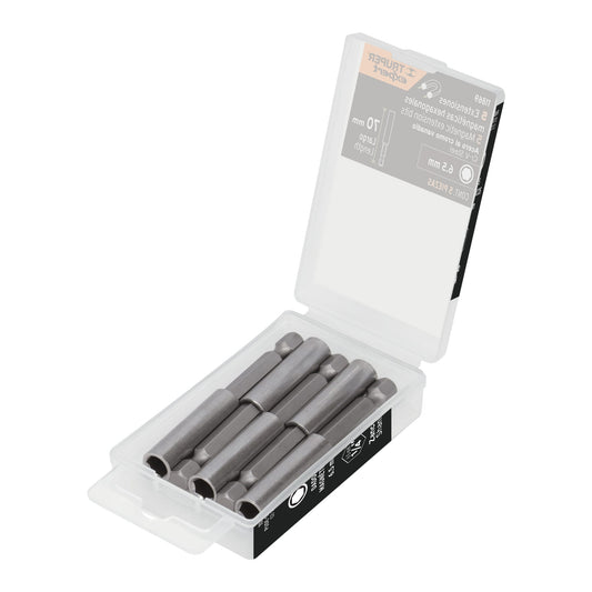 Estuche con 5 extensiones de 70 mm magnéticas, Expert Caja con 6, 11869