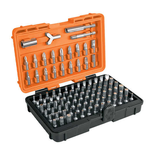 Juego de 100 puntas mixtas largo 1' en estuche plástico Caja con 4, 17794