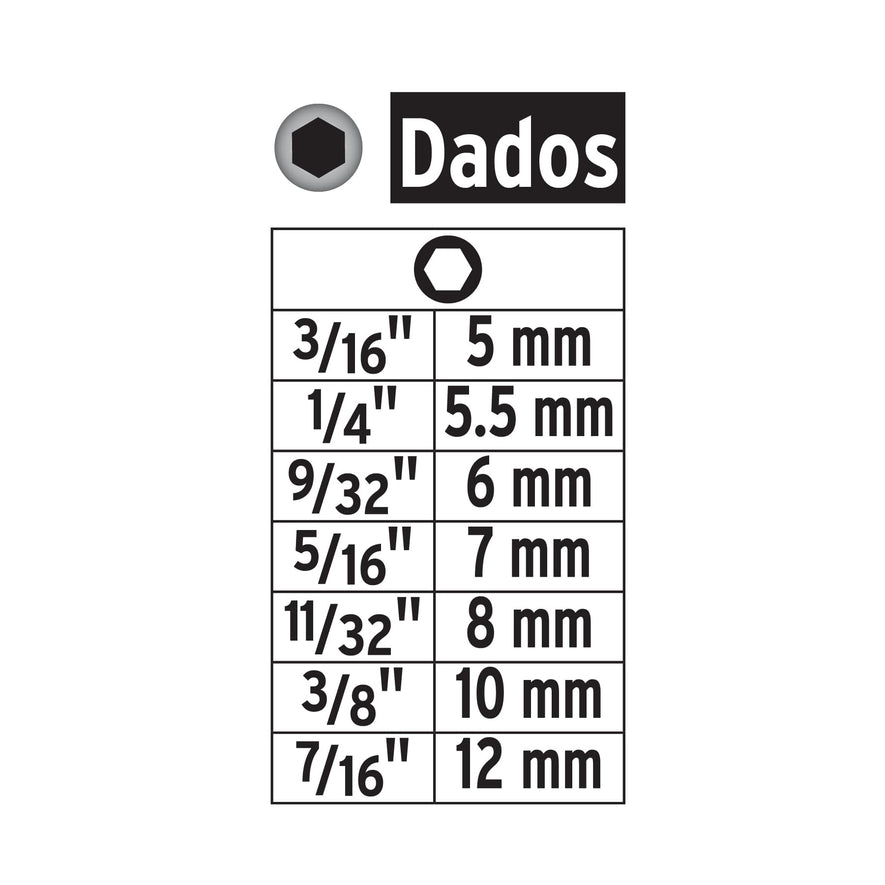 Juego de 14 dados magnéticos para taladro,Truper Caja con 4, 101961