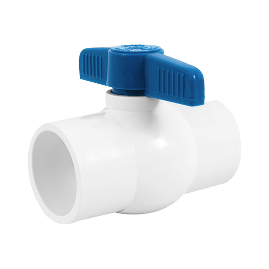 Válvula de esfera de PVC 2' para cementar, Foset Caja con 4, 49161