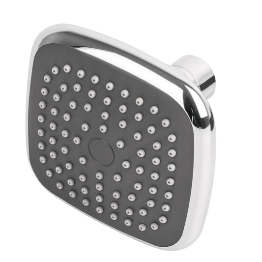 Regadera cuadrada de ABS 3-3/4' sin brazo, Foset Basic Caja con 2, 45066