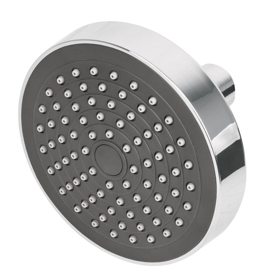 Regadera redonda de ABS 4-1/4' sin brazo, Foset Basic Caja con 2, 45068