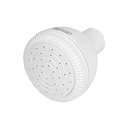 Regadera redonda de ABS 2-1/2' sin brazo, Foset Basic Caja con 2, 49256