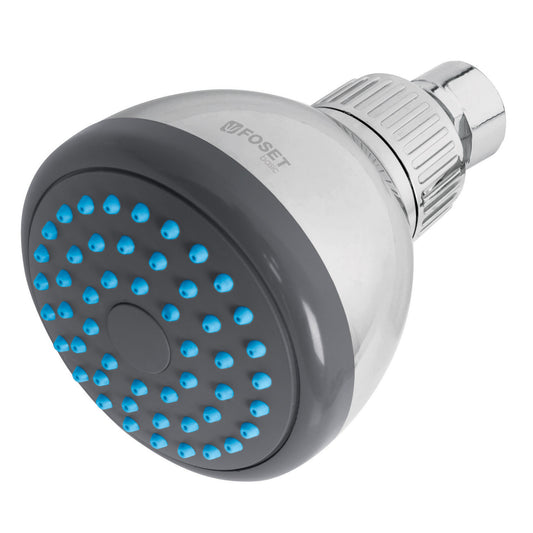 Regadera redonda de ABS 3' sin brazo, Foset Basic Caja con 2, 49413