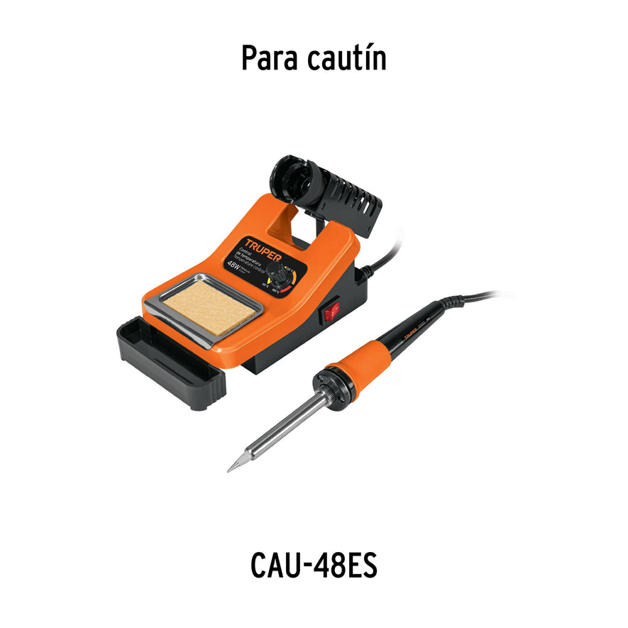 Juego de 4 puntas para cautín CAU-48ES, Truper Caja con 6, 101815