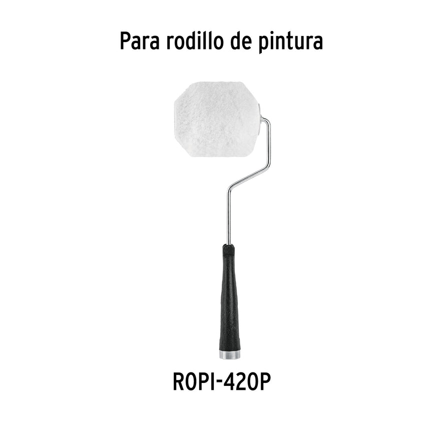 Felpa para mini rodillo poliéster 4' x 3/4', Truper Caja con 12, 13897