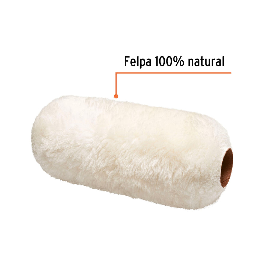 Felpa para rodillo 9x1-1/4',superficies extrarrugosas,Expert Caja con 6, 101393