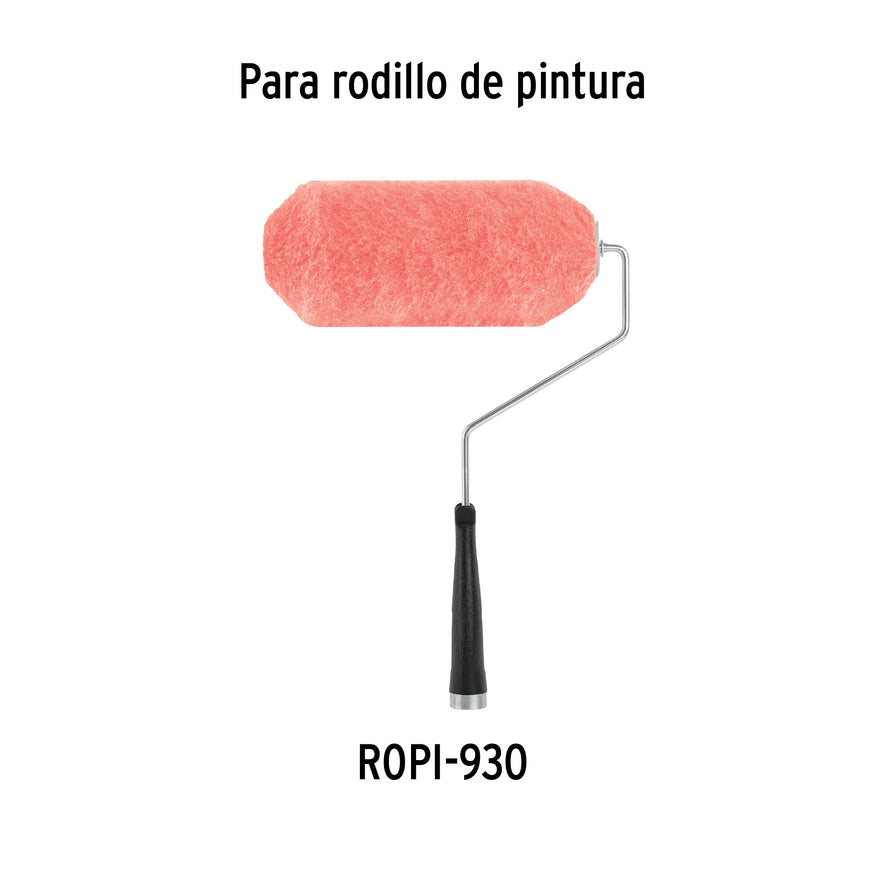 Felpa para rodillo 9' x 1-1/4' superficies extra rugosas Caja con 6, 13891