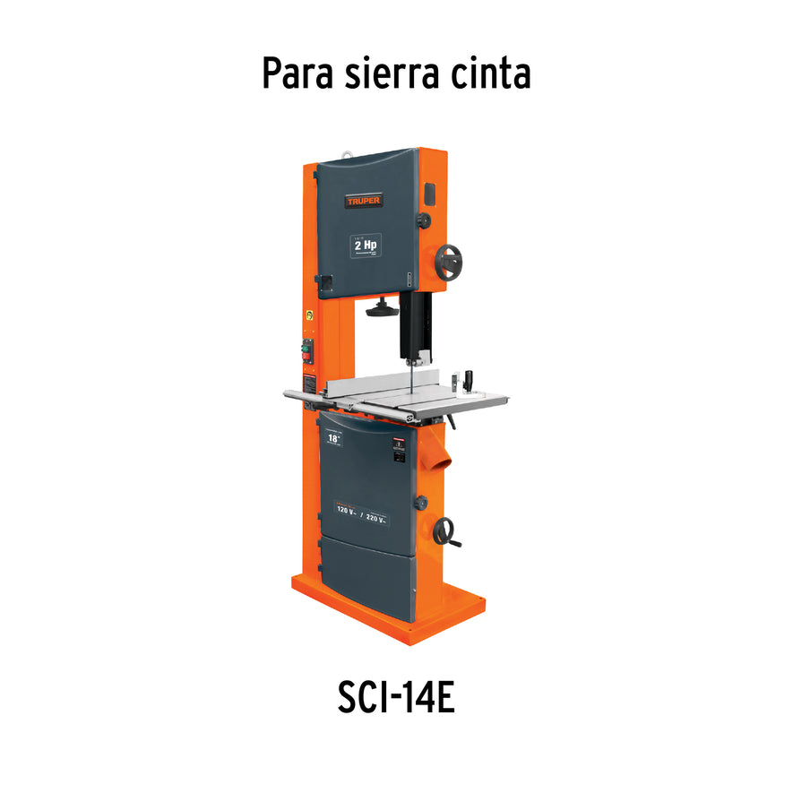 Repuesto sierra 136' x 4 dpp, para sierra cinta SCI-18, 16279