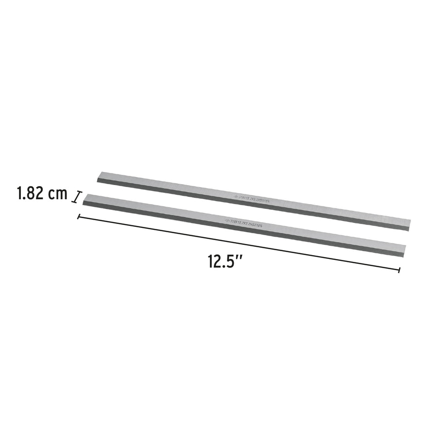 Blíster con 2 cuchillas HSS para cepillo portatil CEP-12, 16243