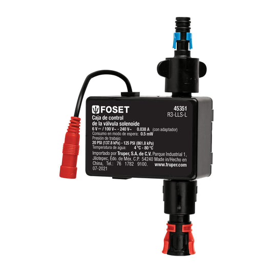Válvula solenoide para llave de sensor LLS-L, Foset, 45351