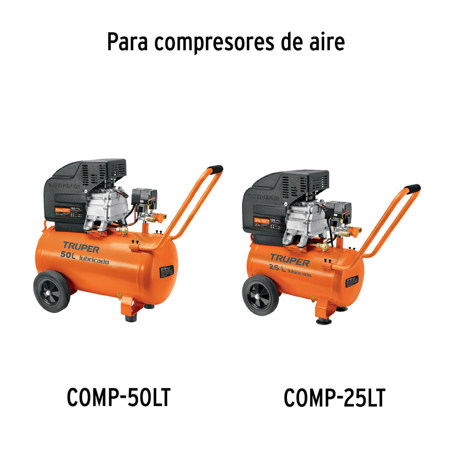 Carcasa plástica para compresores 25/50L, Truper, 19328