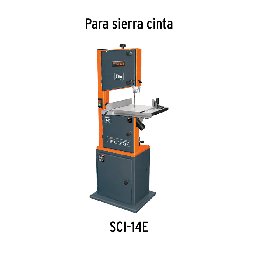 Repuesto sierra 93' x 4 dpp, para sierra cinta SCI-14E Caja con 6, 16287