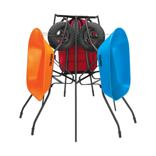 Rack para 3 carretillas, Truper, 50056