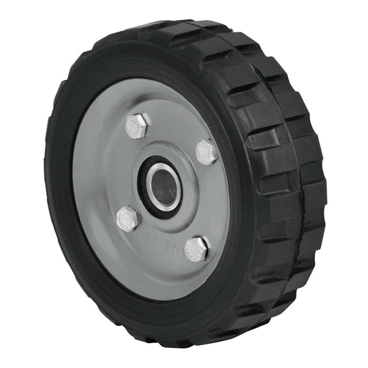 Rueda de hule sólido 6' para diablo, doble balero, Pretul Caja con 4, 45480