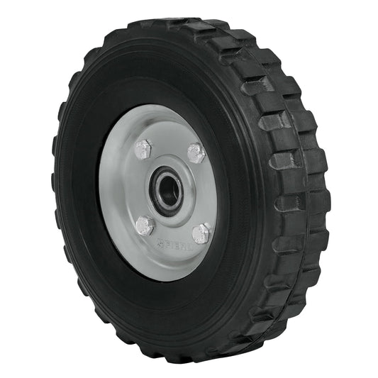 Rueda de hule sólido 8' para diablo, doble balero, Pretul Caja con 4, 45485