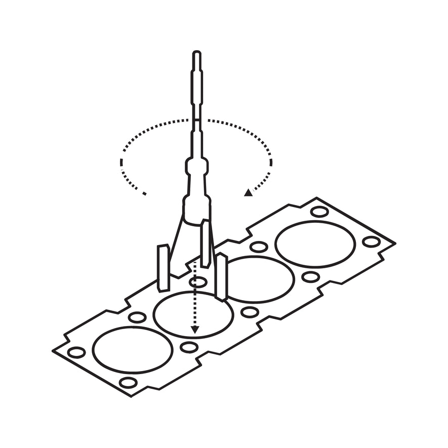 Bruñidora para cilindro de motor, 5 a 18 cm, Truper, 14533