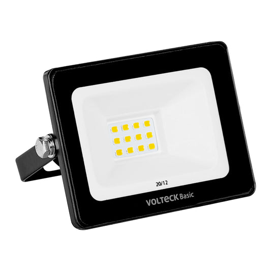 Reflector ultra delgado LED 10 W luz cálida, Volteck Basic Caja con 2, 28089
